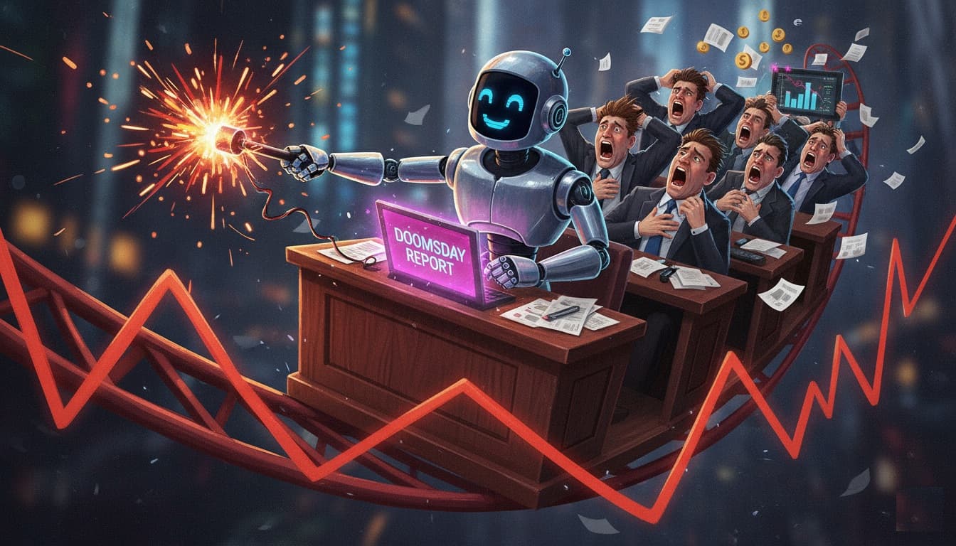 Cover Image for «Доклад судного дня» о будущем ИИ спровоцировал падение рынков США