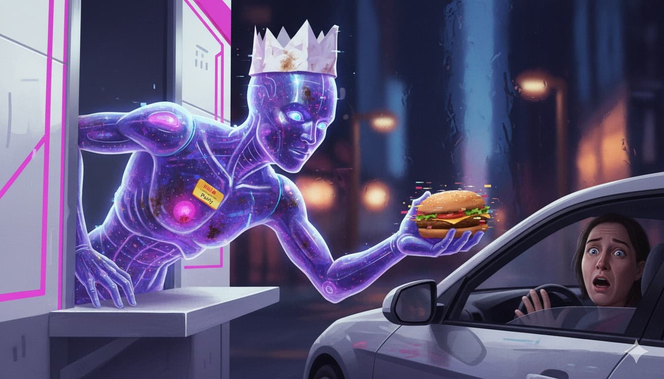 Cover Image for Burger King с помощью ИИ-гарнитур следит, насколько его сотрудники вежливы с посетителями